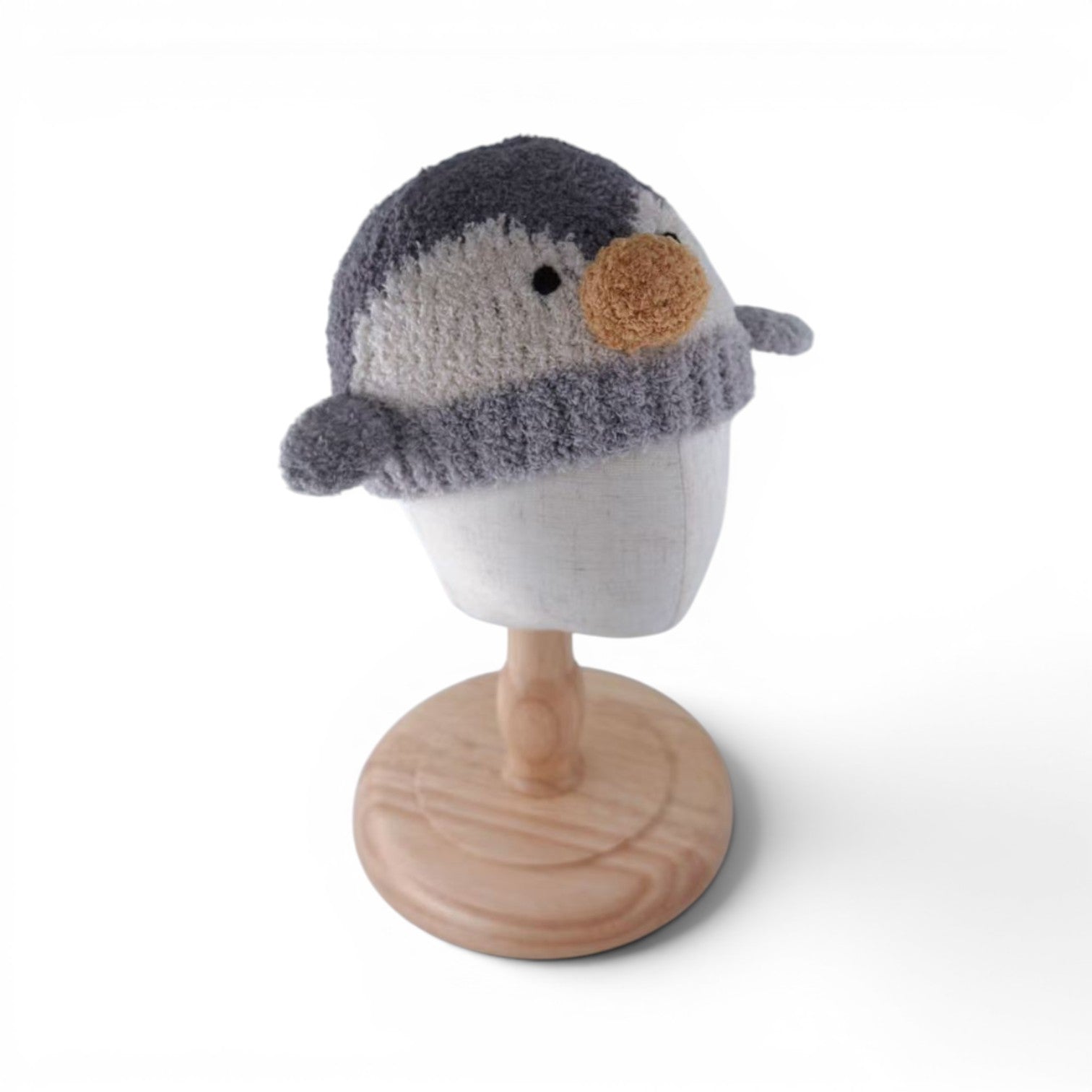 Baby Knitted Beanie-penguin