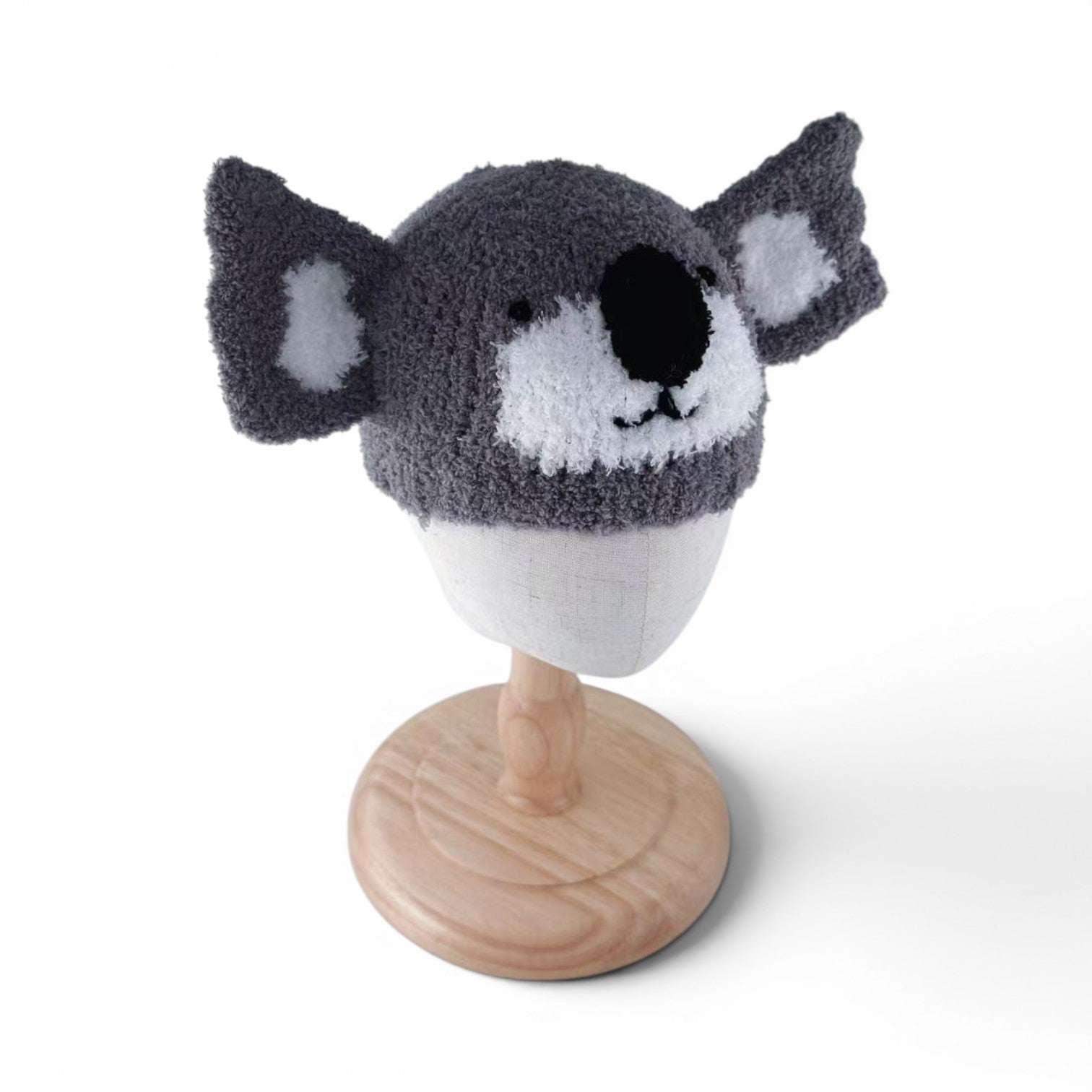 Baby Knitted Beanie-Koala