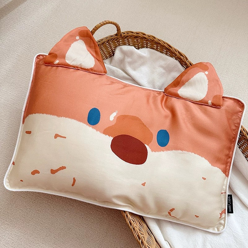 OLright kids Pillowcase Eucalyptus TENCEL™ Lyocell - Foxy