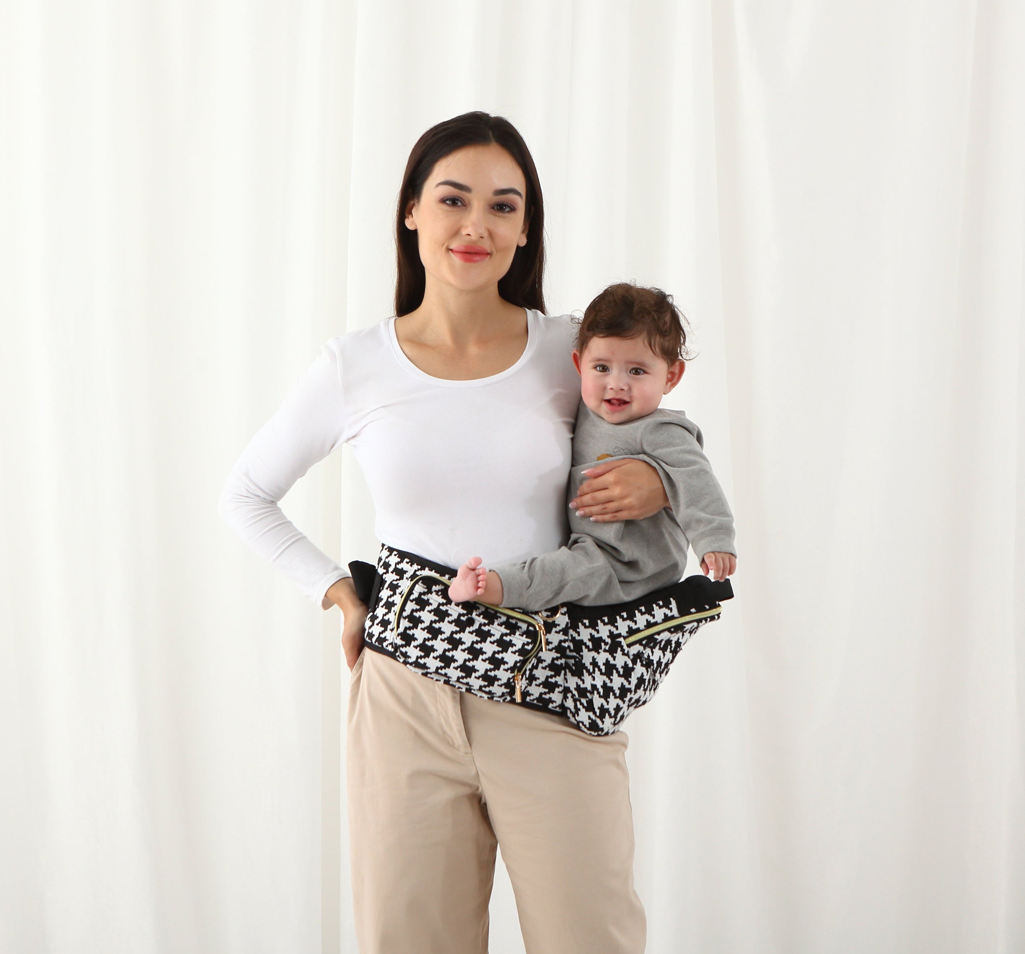 Olright® INFINITY Hip Carrier - Houndstooth