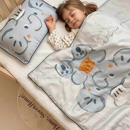 OLright™ Kids Blanket Eucalyptus TENCEL™ Lyocell - Elephant