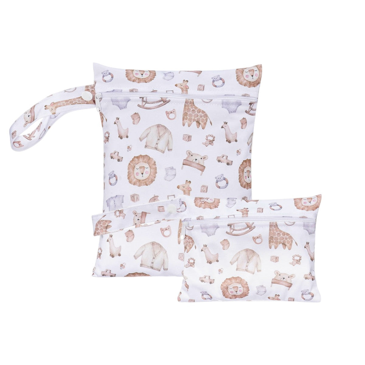 Reusable Wet Bag (Pack of 2-Medium & Small)