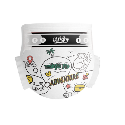 Plush 'N' Dry Unisex Nappies - Size 4