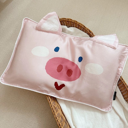 OLright kids Pillowcase Eucalyptus TENCEL™ Lyocell - Piggy