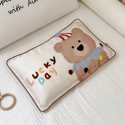 OLright kids Pillowcase Eucalyptus TENCEL™ Lyocell - Teddy