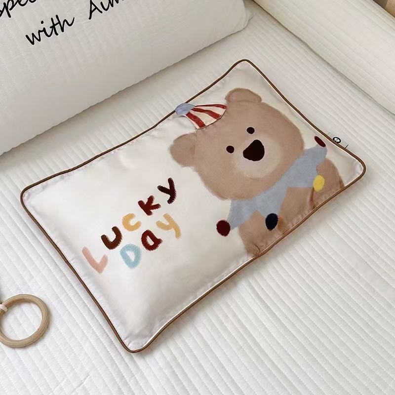 OLright kids Pillowcase Eucalyptus TENCEL™ Lyocell - Teddy