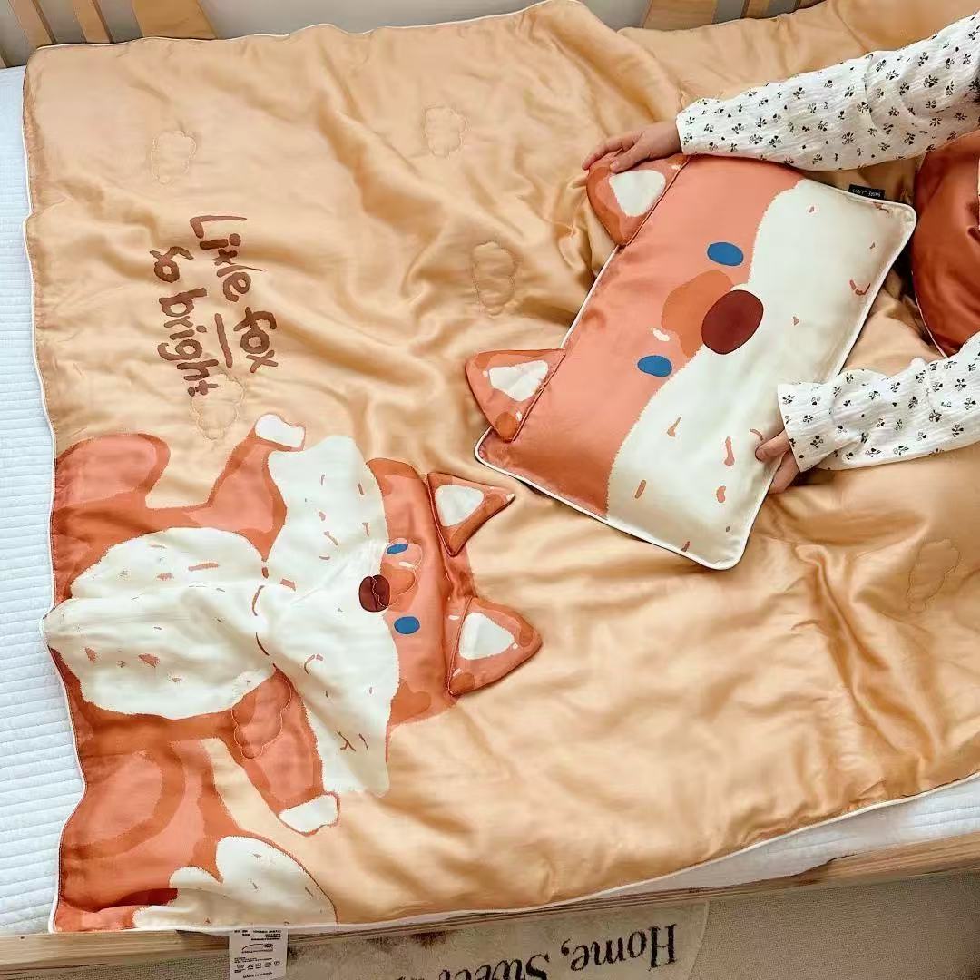 OLright™ Kids Blanket Eucalyptus TENCEL™ Lyocell - Foxy