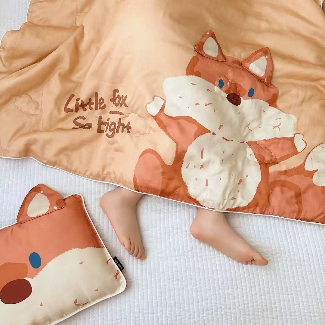 OLright™ Kids Blanket Eucalyptus TENCEL™ Lyocell - Foxy
