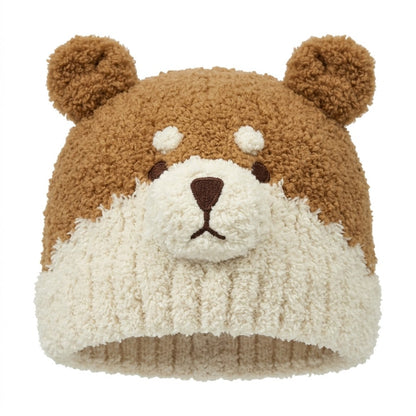 Baby Knitted Beanie-shiba