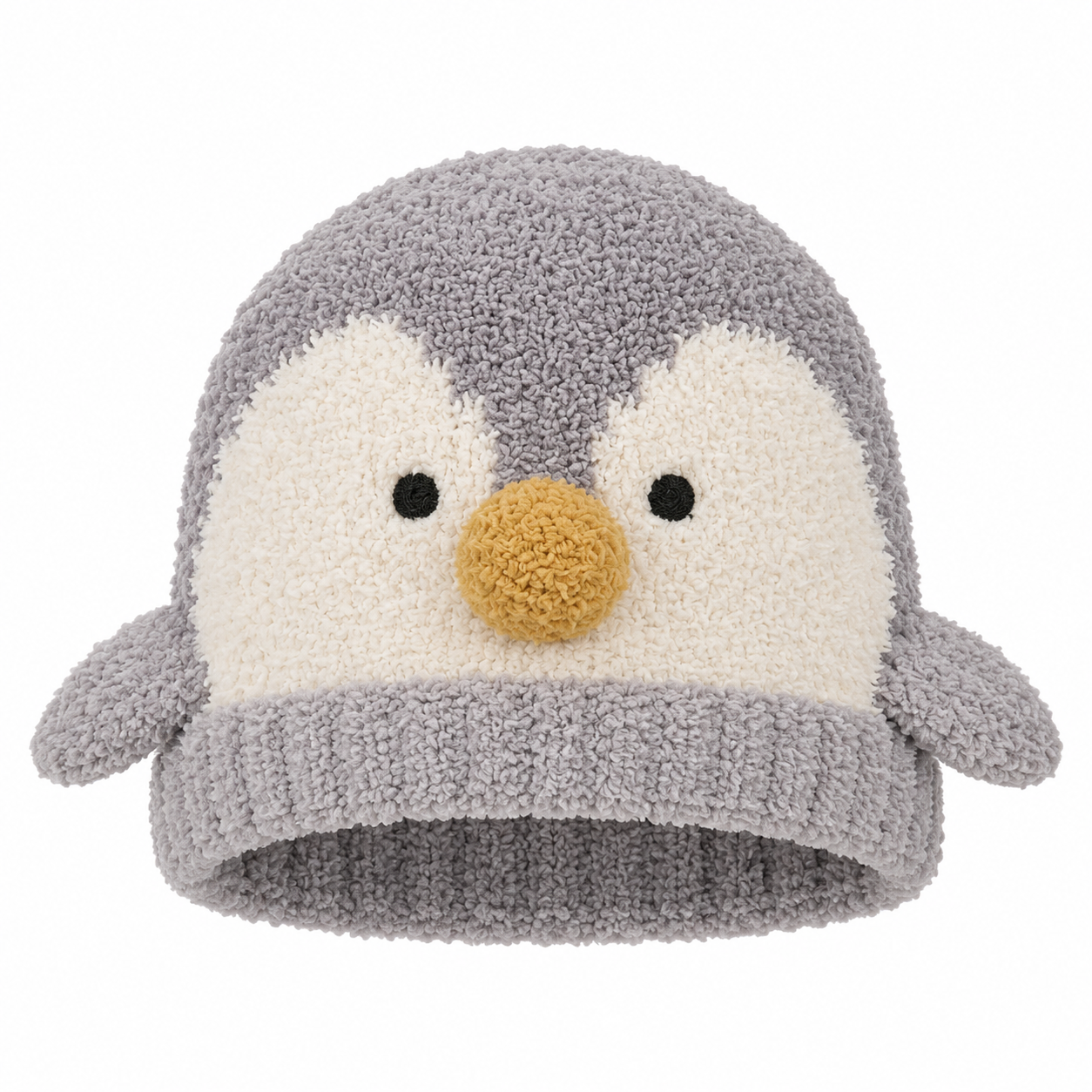Baby Knitted Beanie-penguin