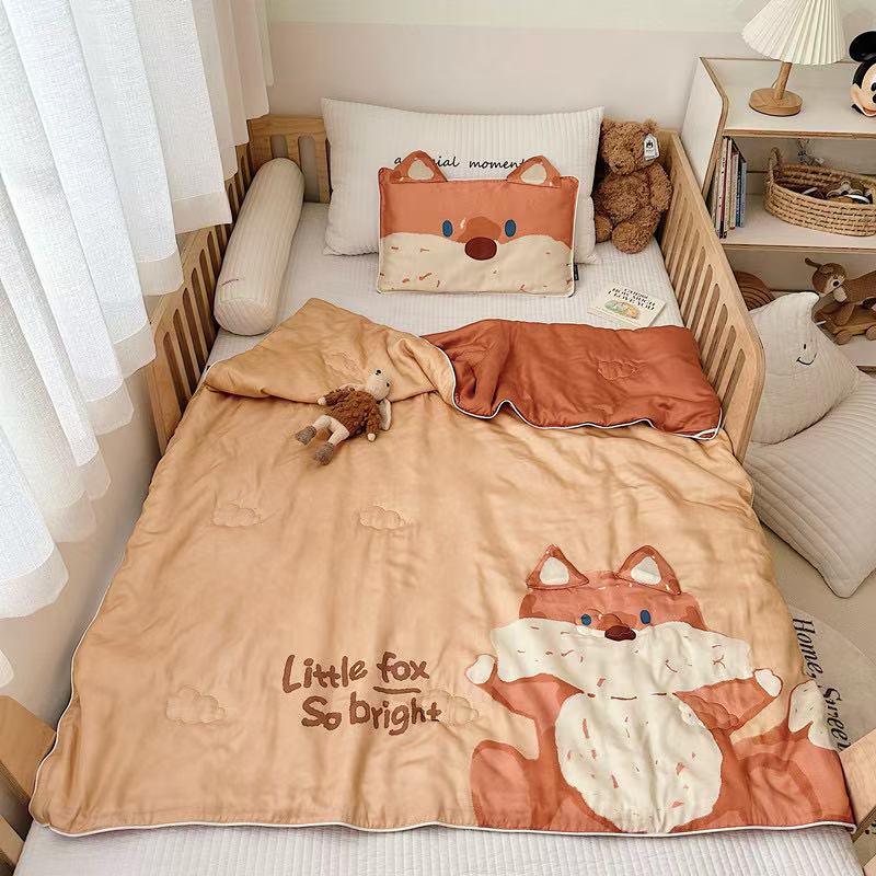OLright™ Kids Blanket Eucalyptus TENCEL™ Lyocell - Foxy