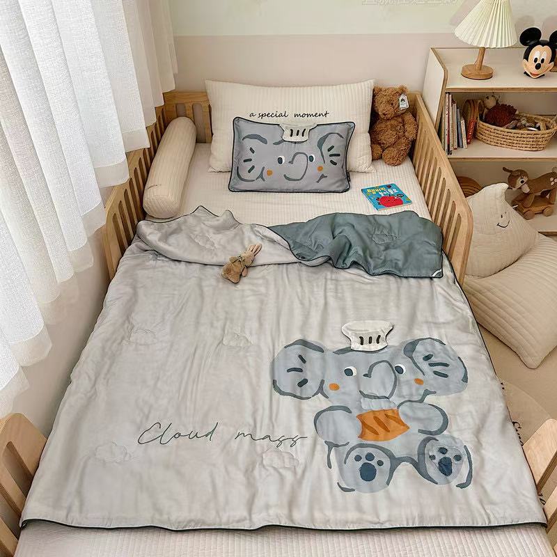 OLright™ Kids Blanket Eucalyptus TENCEL™ Lyocell - Elephant