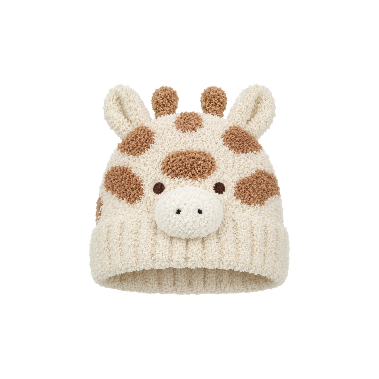 Baby Knitted Beanie-giraffe