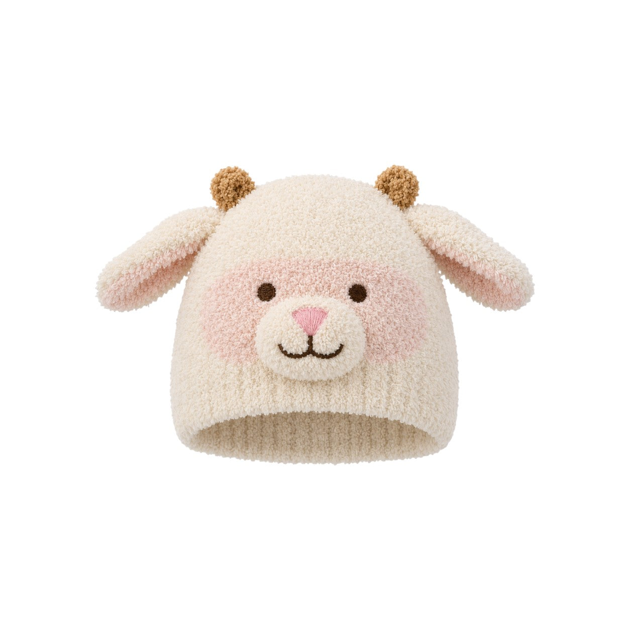 Baby Knitted Beanie-Sheep