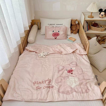 OLright™ Kids Blanket Eucalyptus TENCEL™ Lyocell - Piggy