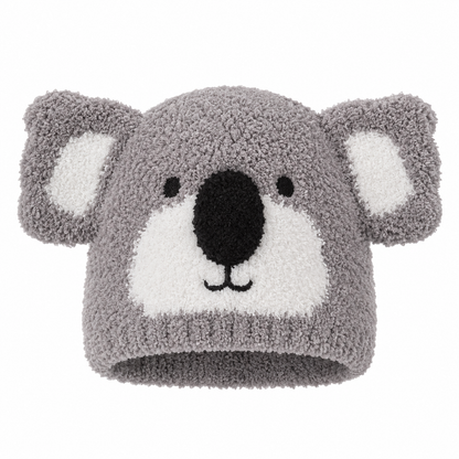Baby Knitted Beanie-Koala