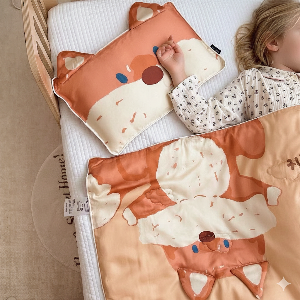 OLright™ Kids Blanket Eucalyptus TENCEL™ Lyocell - Foxy