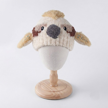 Baby Knitted Beanie-kookaburra