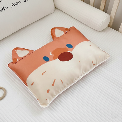 OLright kids Pillowcase Eucalyptus TENCEL™ Lyocell - Foxy