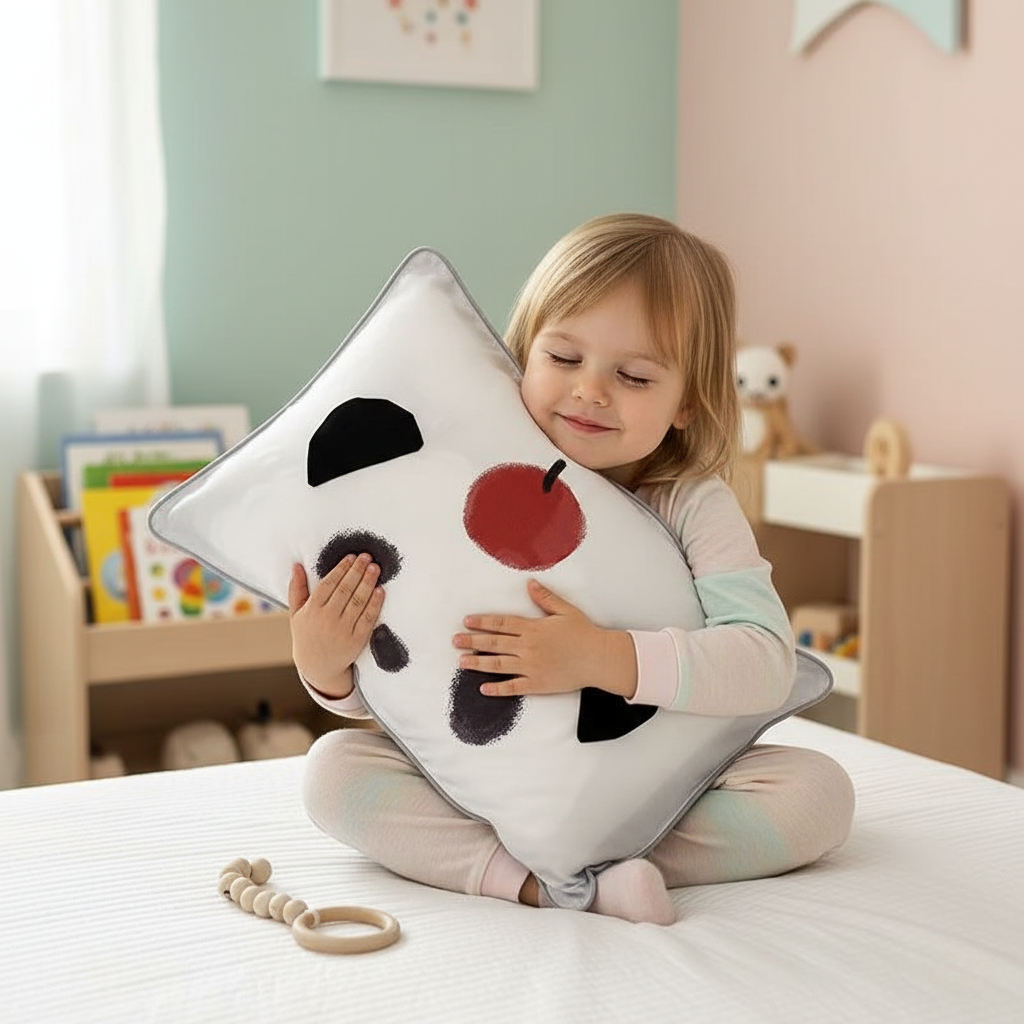 OLright kids Pillowcase Eucalyptus TENCEL™ Lyocell - Panda