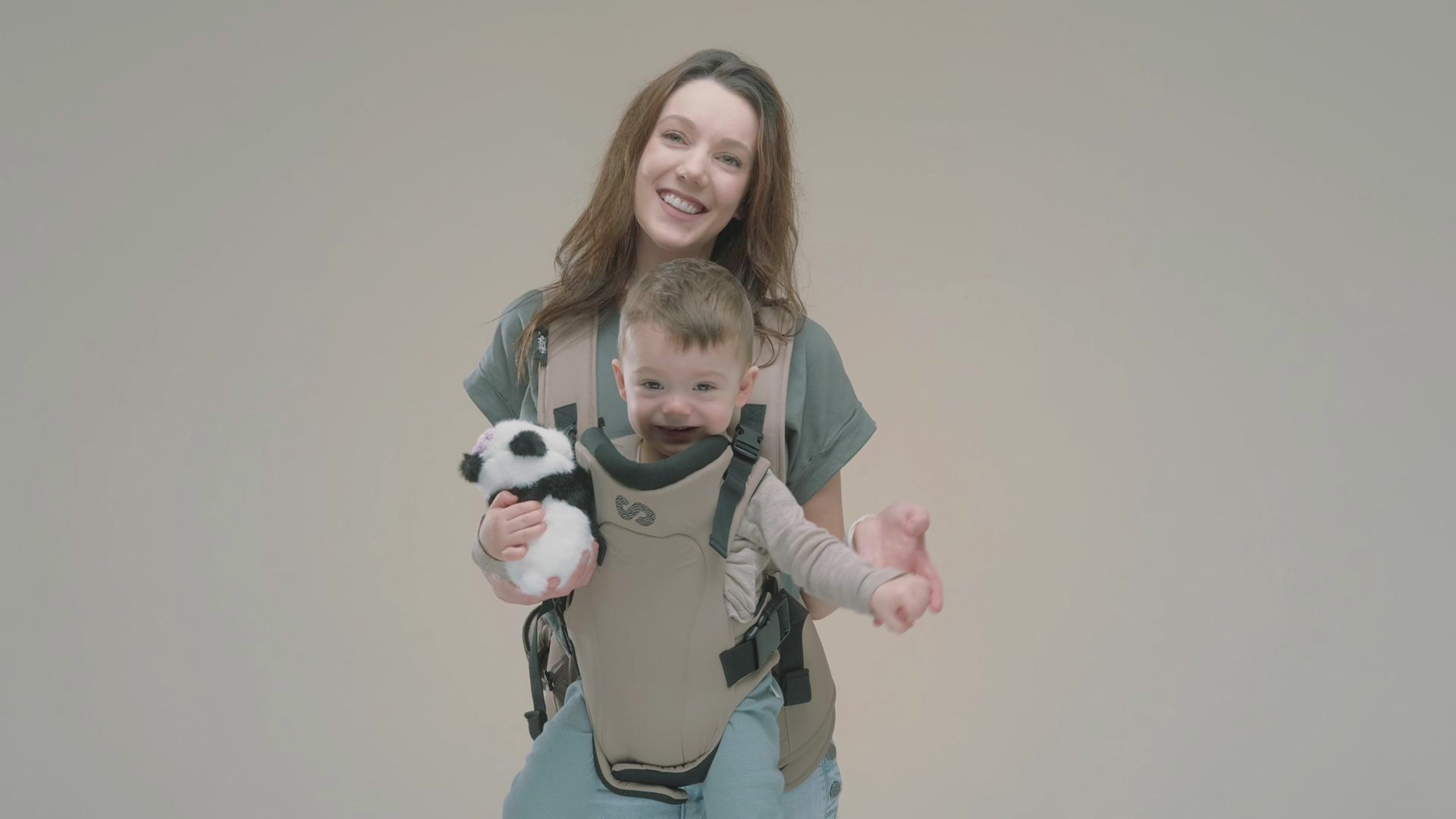Load video: Stay close, hands-free.