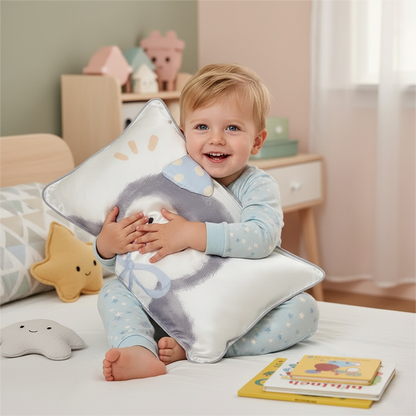 OLright kids Pillowcase Eucalyptus TENCEL™ Lyocell - Penguin